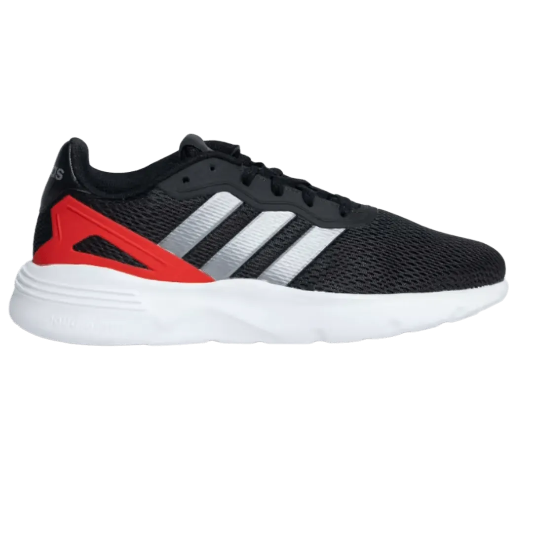 Adidas Nebzed Men's Running Shoes 'Core Black Iron Metallic Vivid Red'