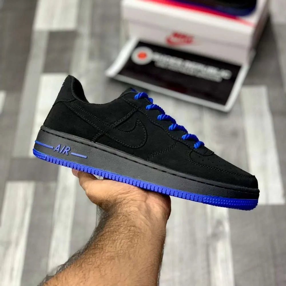 Air Force 1 Blue Rope Laces | Bold Statement Sneaker