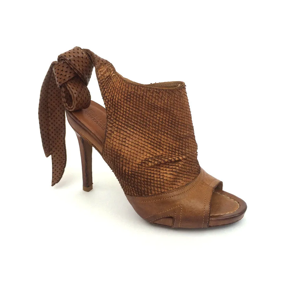 Ankle Tie High Heel Sandal