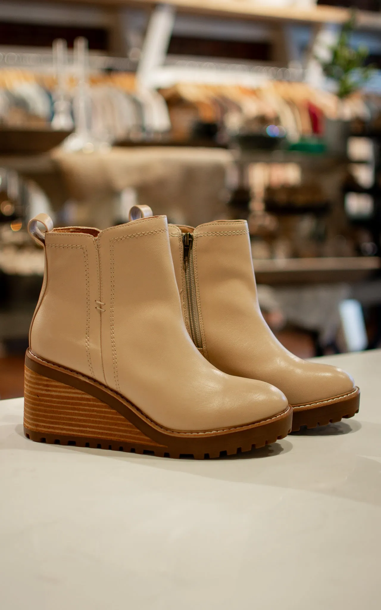 Arten Wedge Bootie