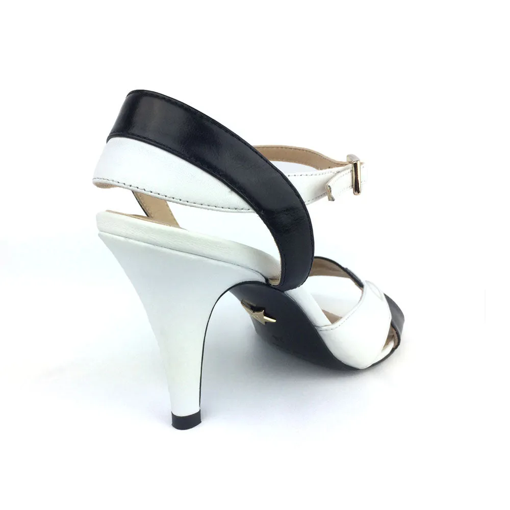 Black & White Sandal