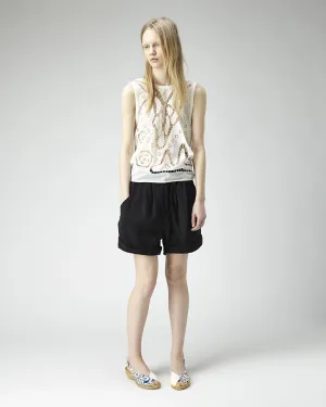 Embroidered Tank Top