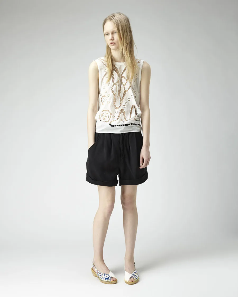 Embroidered Tank Top