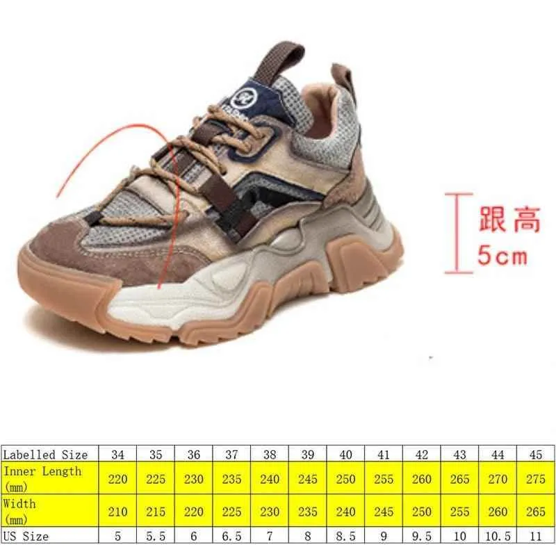 F23 Women's Casual Shoes - Leather Vulcanized Chunky Sneakers