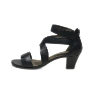 Gabor Mid-Heel Sandals Leather Black Colour For Women