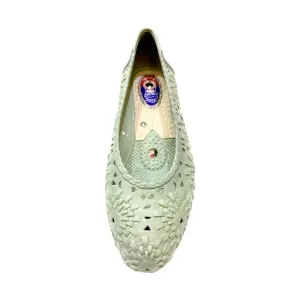 Otafuku Health Shoes  Flower - Green