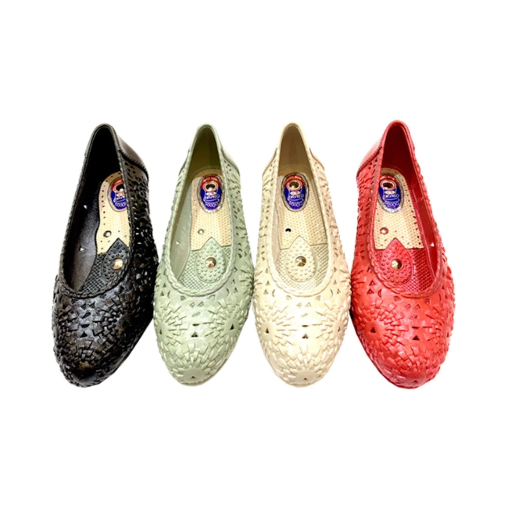 Otafuku Health Shoes  Flower - Green