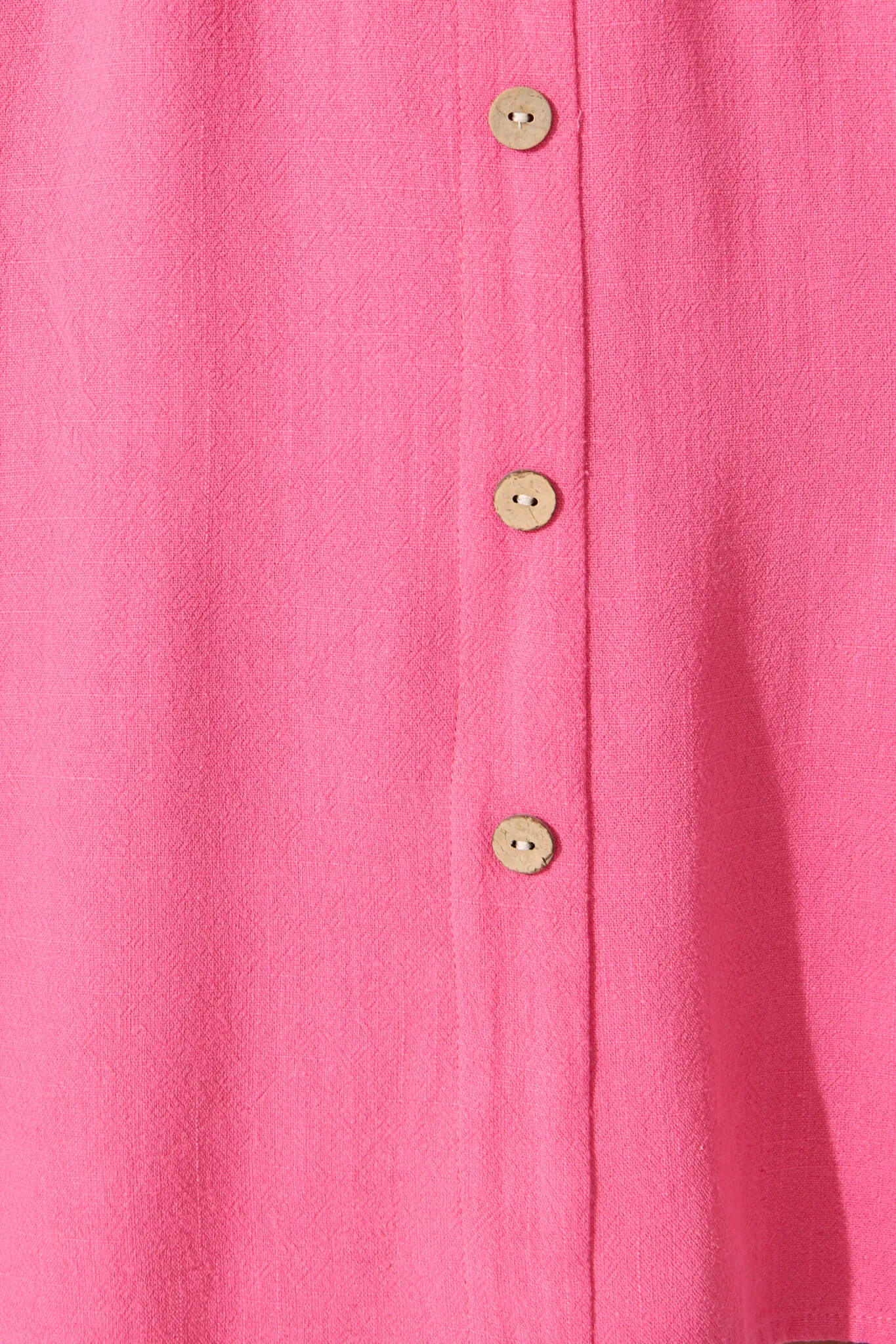 Pink Linen Blend Amaya Dress