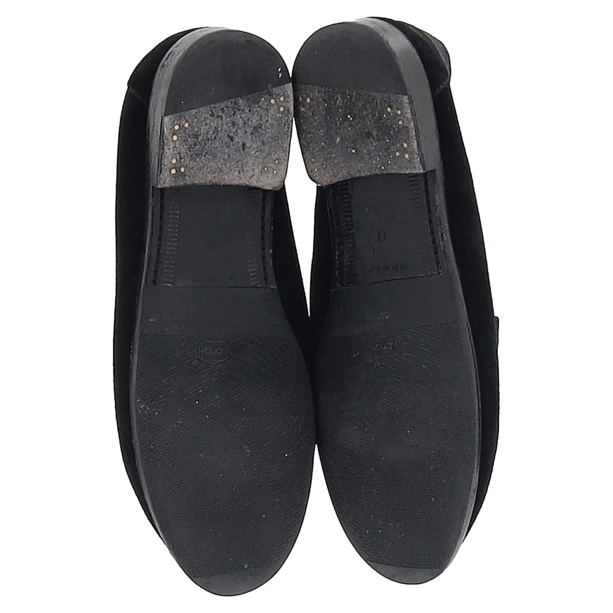 Saint Laurent Penny Loafers in Black Suede