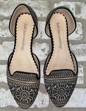 Soft Surroundings Boho Flats- (Size 8.5)