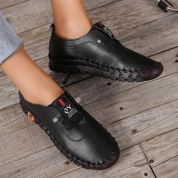 Women's Comfort Soft Sole Lace-up Flats 22919433C