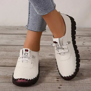 Women's Comfort Soft Sole Lace-up Flats 22919433C