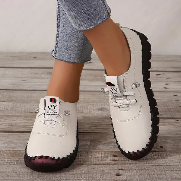 Women's Comfort Soft Sole Lace-up Flats 22919433C