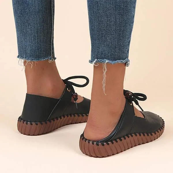 Women's Retro Soft-Sole Casual Shoes 79963179C